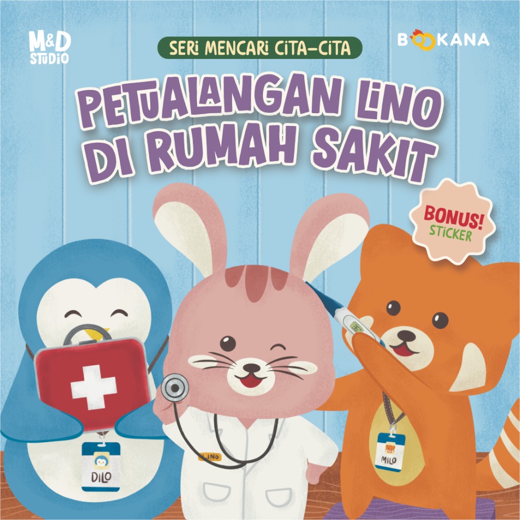 Sampul Petualangan Lino di Rumah Sakit